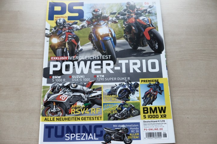 Deckblatt PS Sport Motorrad (06/2015)